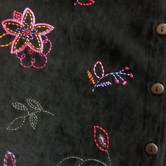 Koret | Black Long Sleeve Button Down Shirt - Picture 3 of 6